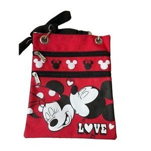 NWT Disney Mickey Minnie Mouse Crossbody Bag